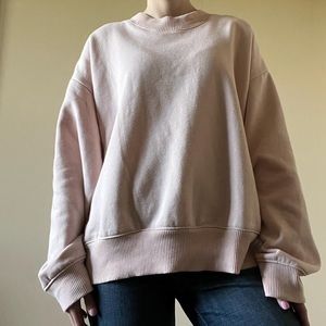 A New Day light pink crewneck sweatshirt